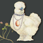 Bird Wooden Brooch