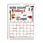 2025 Here We Fucking Go Again Calendar