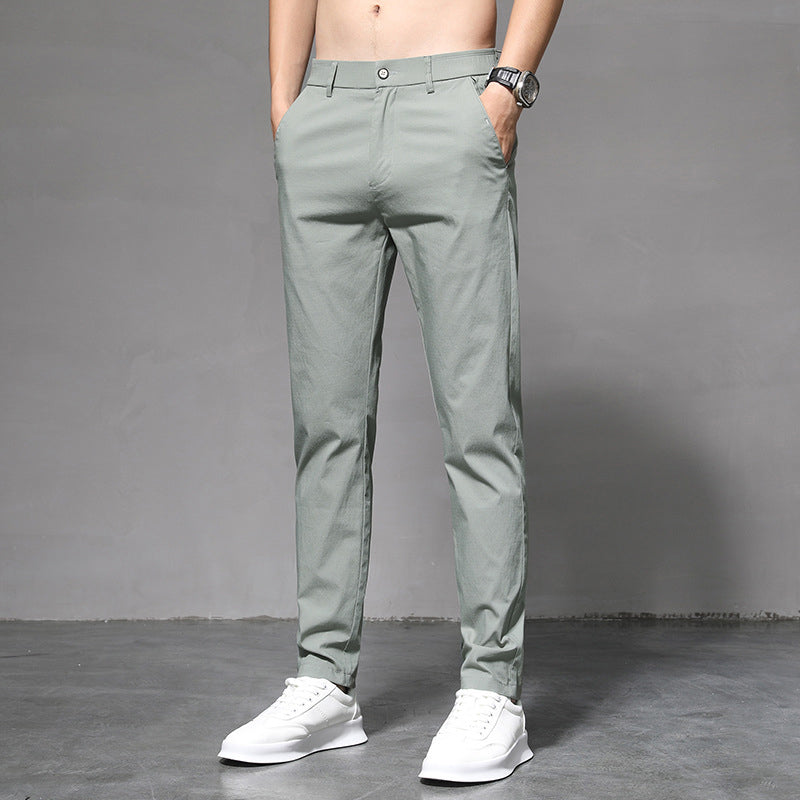 Ice Silk Stretch Pants