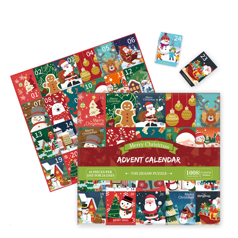 Advent Calendar 2023 Christmas Jigsaw Puzzles——🎅🎅The best solution for Christmas gifts