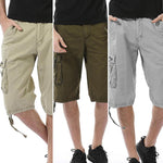 Mens Cotton Stylish Durable Cargo Shorts