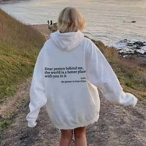 'Dear Person Behind Me' Sweatshirt