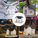 Outdoor hanging solar-powered bird feeder