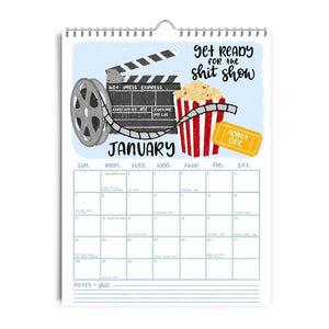 2025 Here We Fucking Go Again Calendar