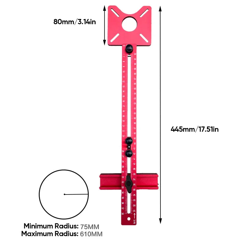 URDREAMLIFE®3 IN 1 ROUTER MILLING GROOVE BRACKET