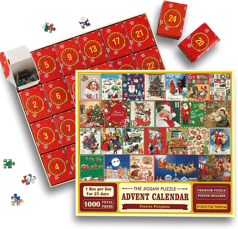 Advent Calendar 2023 Christmas Jigsaw Puzzles——🎅🎅The best solution for Christmas gifts