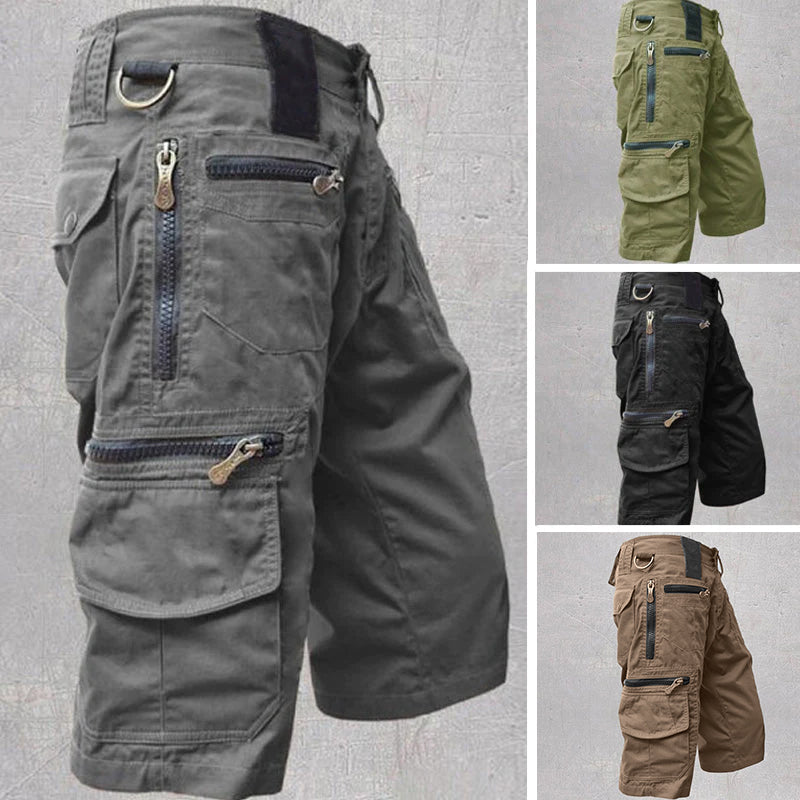 Men's Outdoor Sporty Fitness Multifunctional Shorts