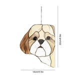 Peeking Dog Suncatcher Series