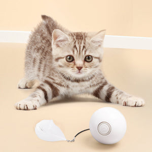 Automatic LED Intelligent Cat Ball