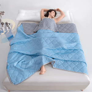Double Sided Cooling Throw Blanket