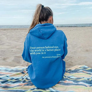 'Dear Person Behind Me' Sweatshirt