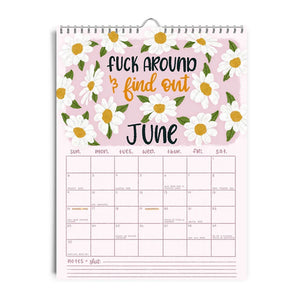2025 Here We Fucking Go Again Calendar