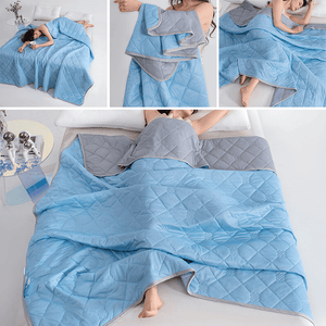 Double Sided Cooling Throw Blanket