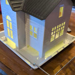 Outdoor hanging solar-powered bird feeder