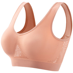 Mesh Breathable Sports Bra