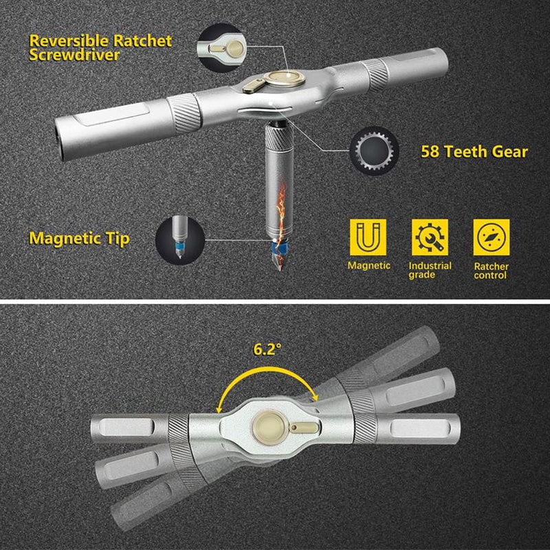 🔧Ratchet 24-in-1 Screwdriver Set