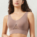 Mesh Breathable Sports Bra