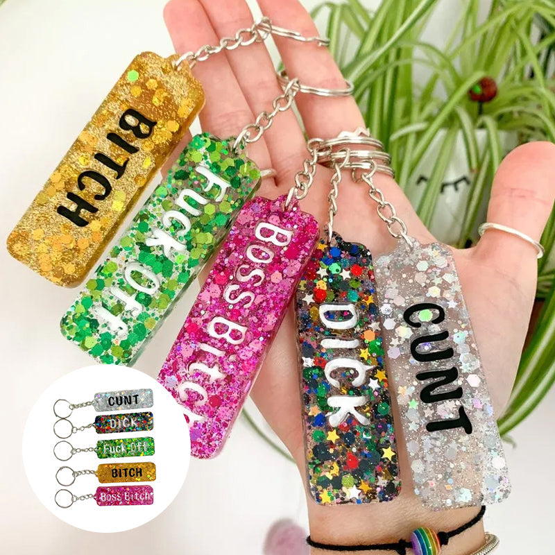 Swear Word Keychain