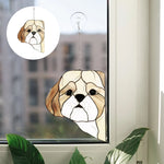 Peeking Dog Suncatcher Series