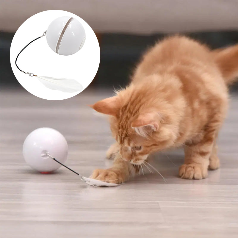 Automatic LED Intelligent Cat Ball