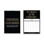 2025 Motivational Sarcastic Wall Calendar