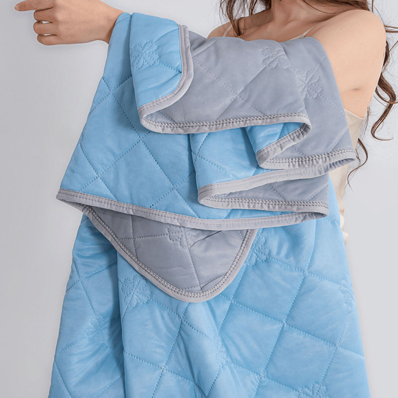 Double Sided Cooling Throw Blanket