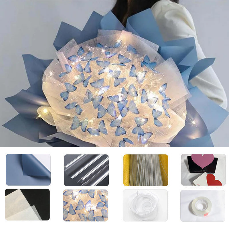 DIY Butterfly Bouquet Gift Kit Set