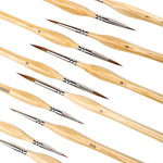 11 Pcs Miniature Detail Paint Brush Set