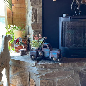 Spring Summer Large Rustic Farmhouse Truck
