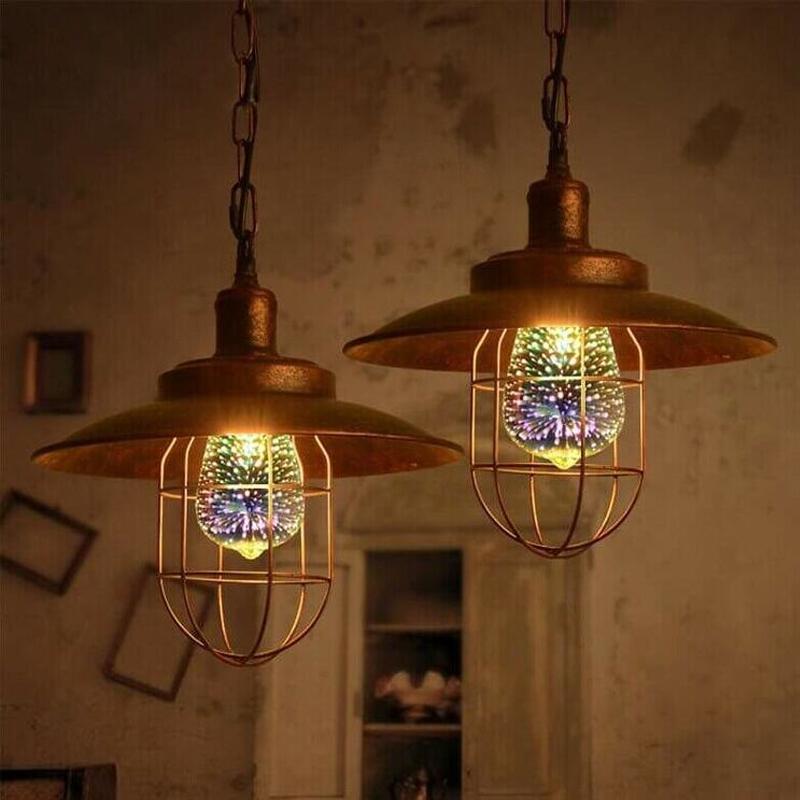 3D Fireworks Decorative LED Bulbs