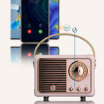 Radio Shaped Bluetooth Speaker