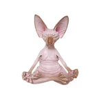 Sphynx Cat Yoga Statue