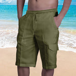 Men's Casual Linen Shorts