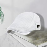 Men's Summer Mesh Newsboy Flat Cap