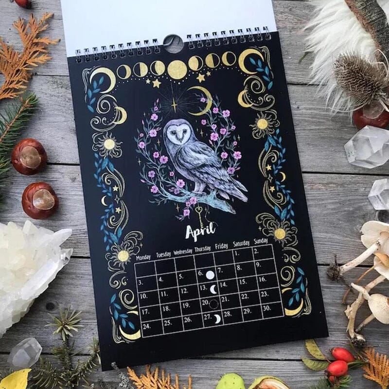 2023 Dark Forest Lunar Calendar Mysterious Animals Calendar