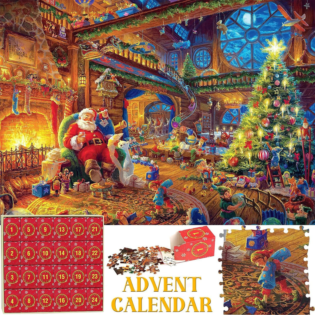 Advent Calendar 2023 Christmas Jigsaw Puzzles——🎅🎅The best solution for Christmas gifts