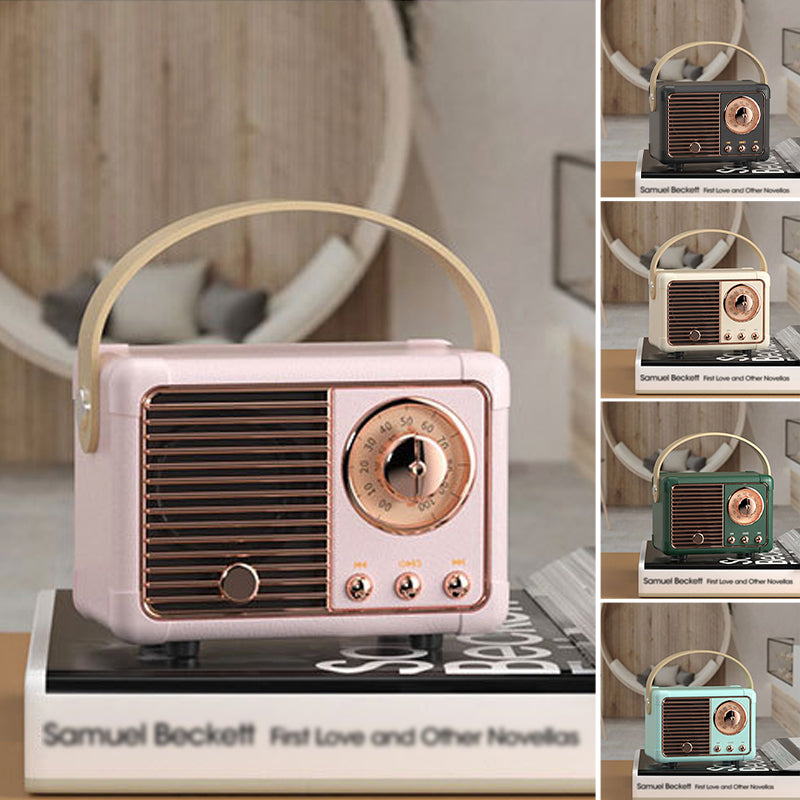 Radio Shaped Bluetooth Speaker