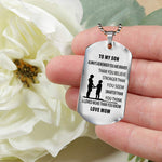 To My Kids - Stainless Steel Necklace