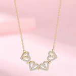 Four Leaf Heart Shape Lucky Necklace  - 🔥🔥Pre-sale For A Limited Time With The Lowest Discount