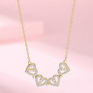Four Leaf Heart Shape Lucky Necklace  - 🔥🔥Pre-sale For A Limited Time With The Lowest Discount