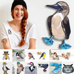 Bird Wooden Brooch