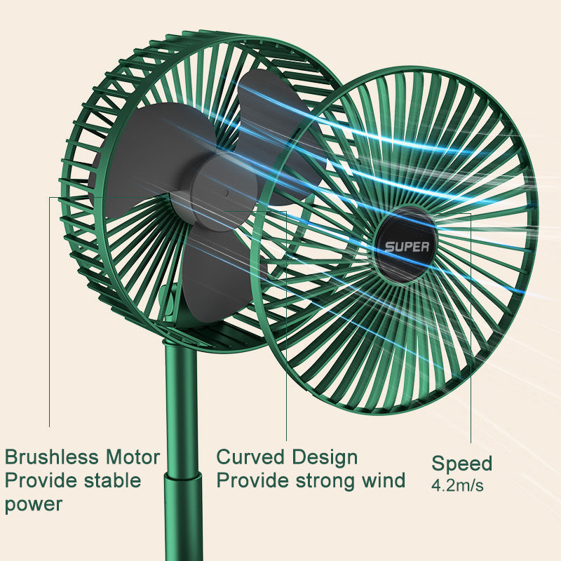 🔥Hot Seller🔥Mini Telescopic Folding Fan