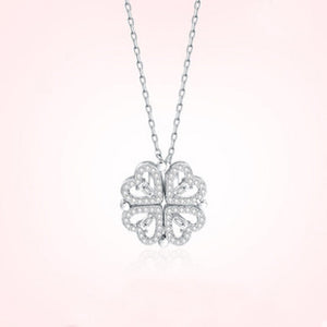Four Leaf Heart Shape Lucky Necklace  - 🔥🔥Pre-sale For A Limited Time With The Lowest Discount