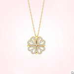 Four Leaf Heart Shape Lucky Necklace  - 🔥🔥Pre-sale For A Limited Time With The Lowest Discount