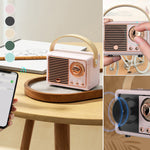 Radio Shaped Bluetooth Speaker