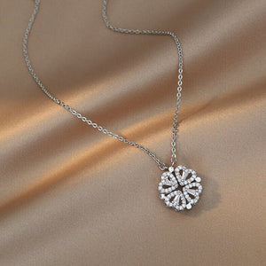Four Leaf Heart Shape Lucky Necklace  - 🔥🔥Pre-sale For A Limited Time With The Lowest Discount