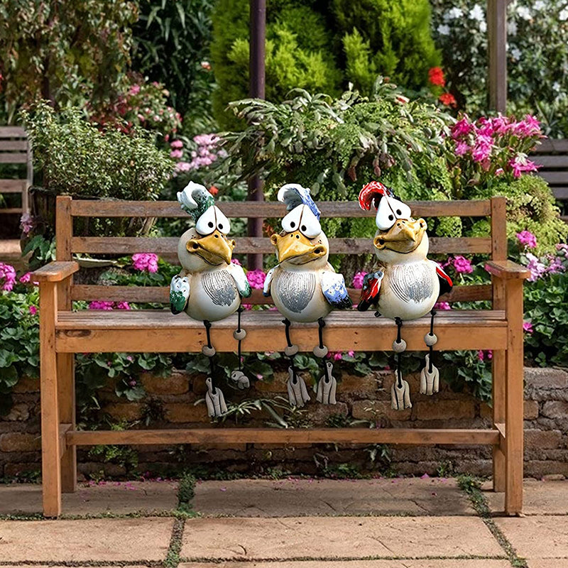 Resin Chicken Garden Ornament