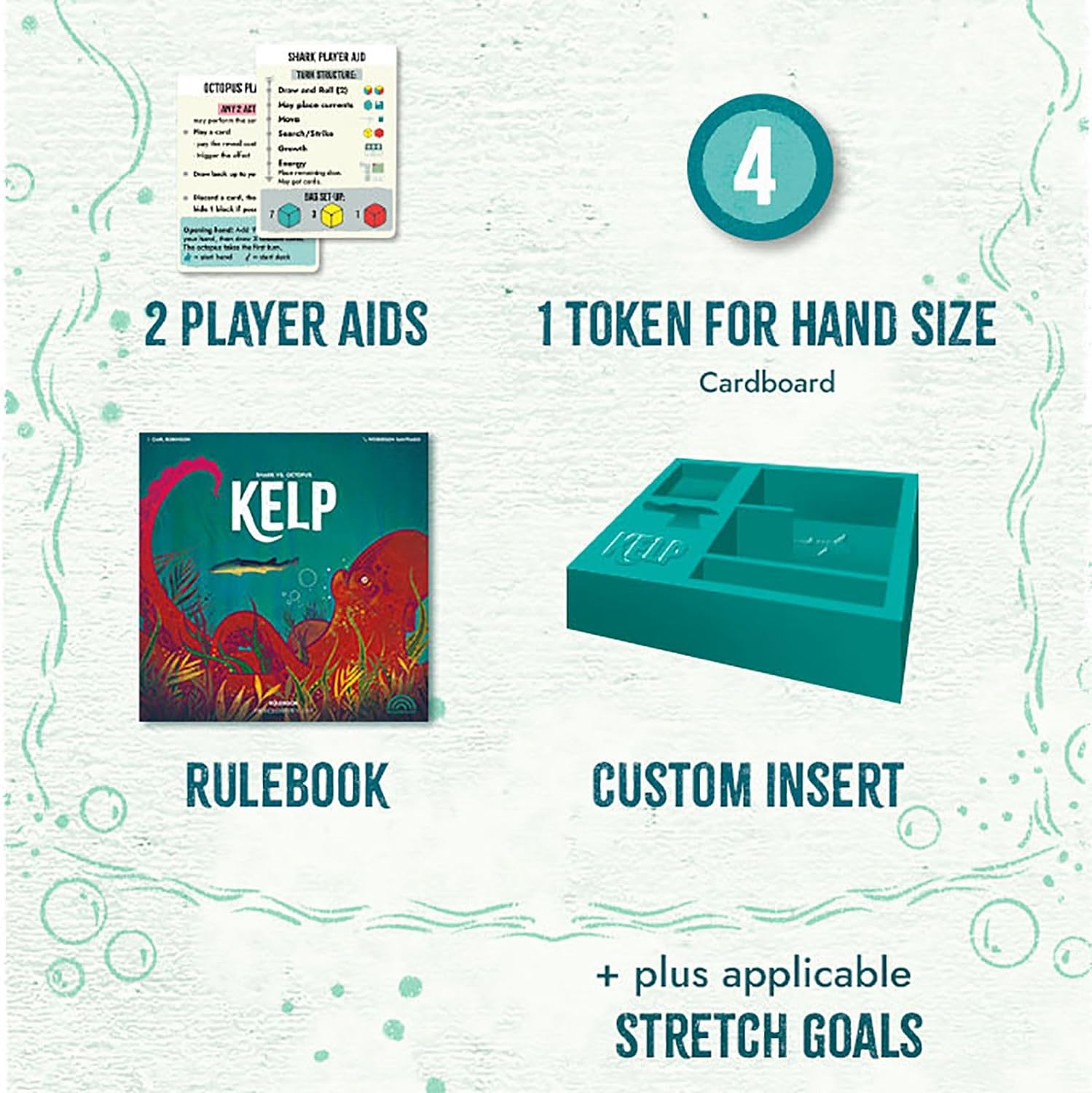KELP Board Games Shark vs Octopus