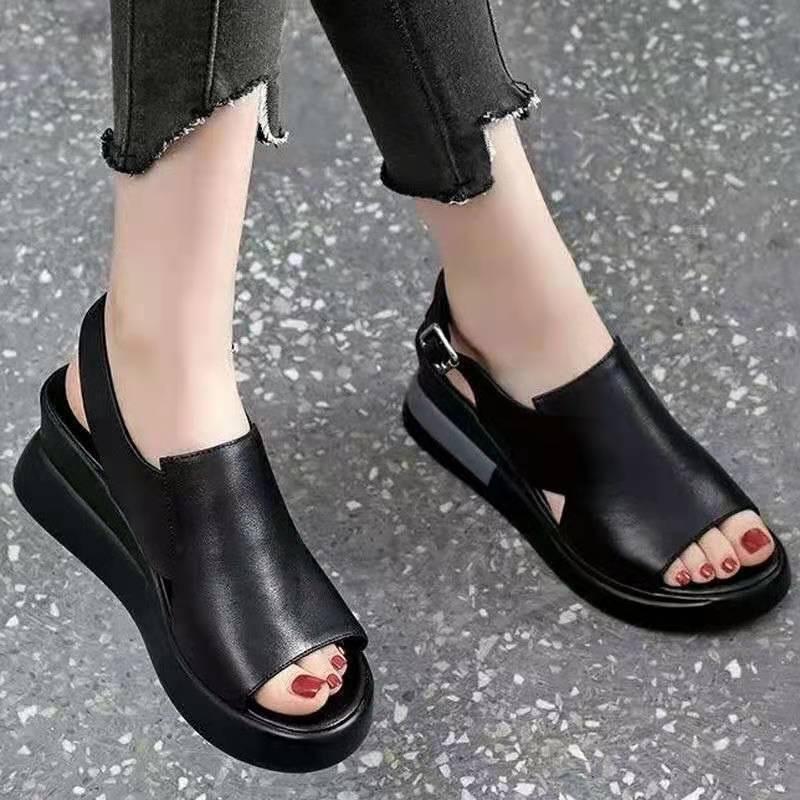 Sandal with Thick Soles