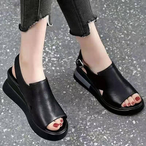 Sandal with Thick Soles